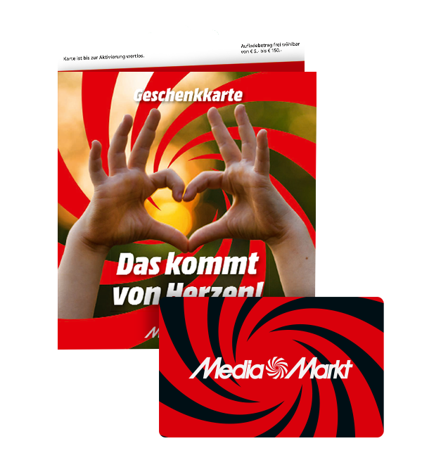 Geschenkkarte „Das kommt von Herzen“